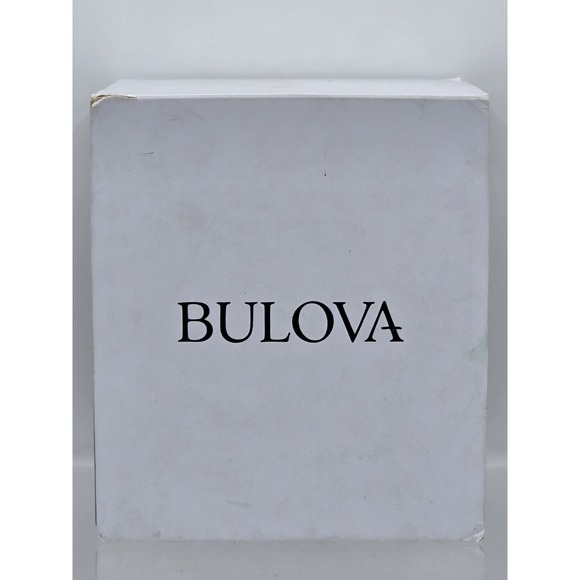 Bulova Ladies\' Classic Crystal Stainless Steel 2-Hand 96L291 NEEDS BATT SEE PICS main image 6